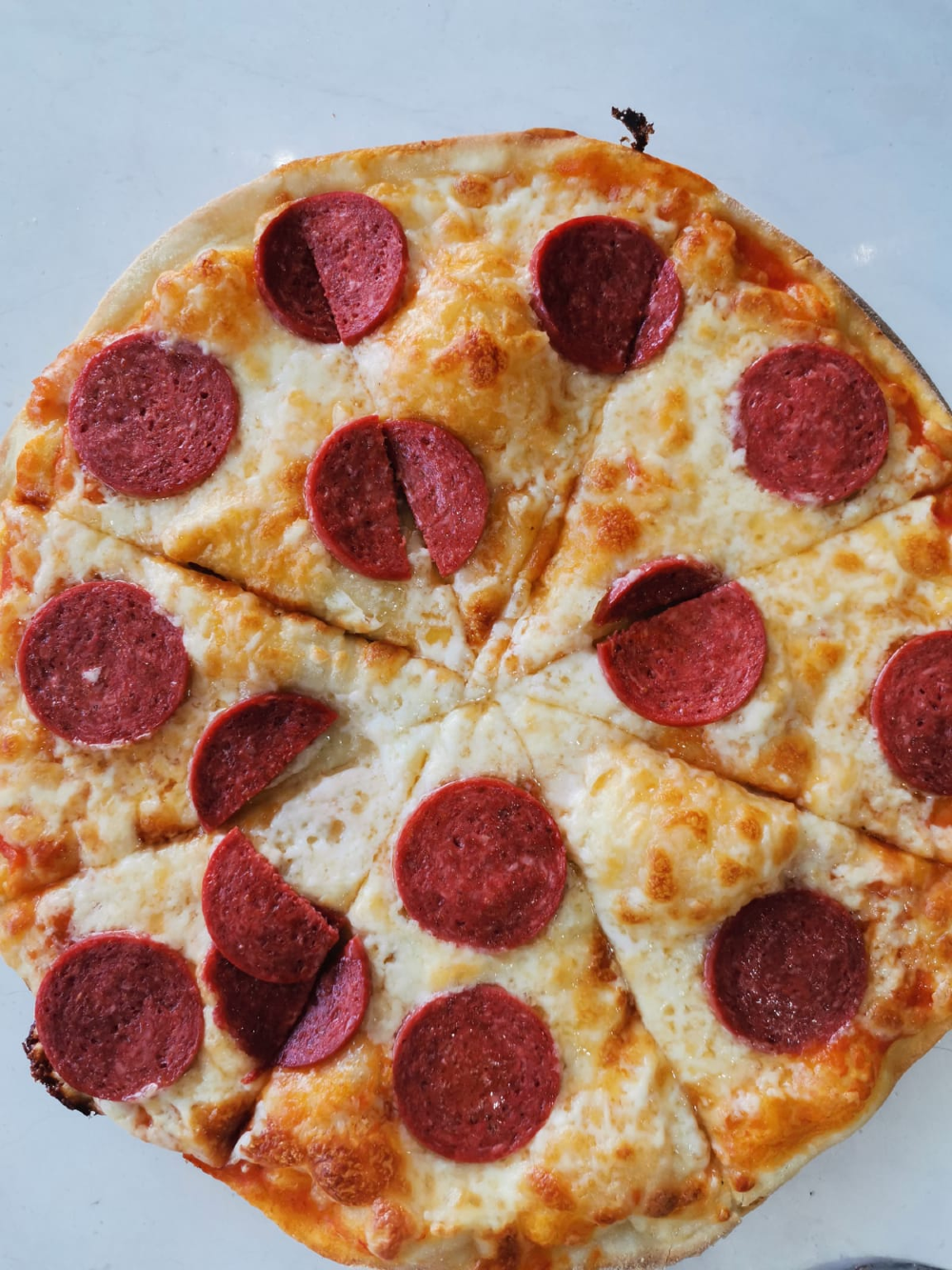 Pepperoni pizza