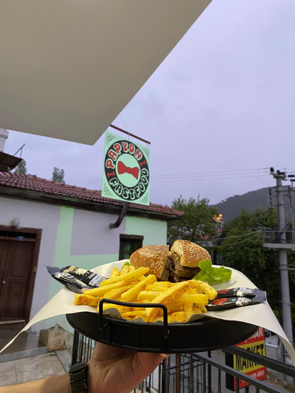 Mexican burger